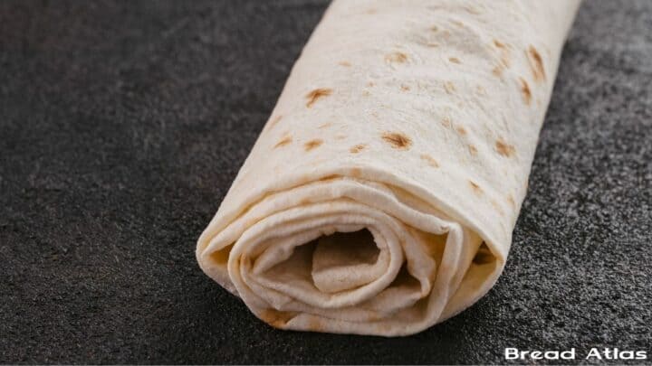 A roll of lavash.
